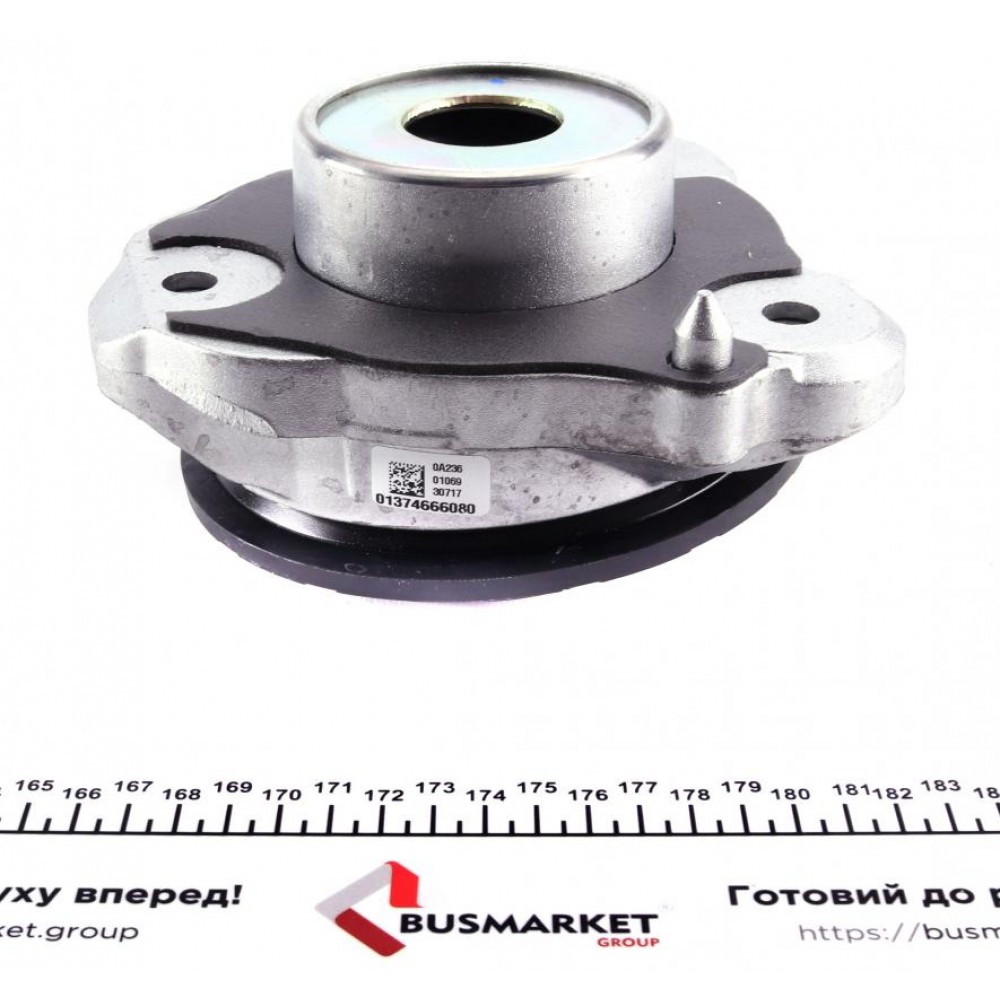 Подушка амортизатора (переднього) + підшипник Fiat Ducato 14- (L) (SNR)