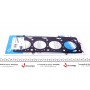 Прокладка ГБЦ VW Polo 1.0i -05, AER/ALL