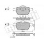 Колодки гальмівні (передні) Audi A3/TT/Skoda Octavia 96-10/VW Golf/Passat B3/B4 91-06 (без датчика)