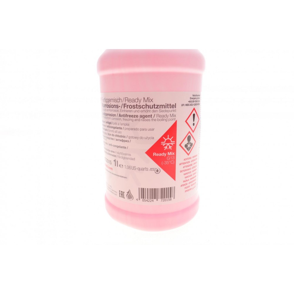 Антифриз (фіолетовий) Readymix G13 (-35°C готовий до застосування) (1л)