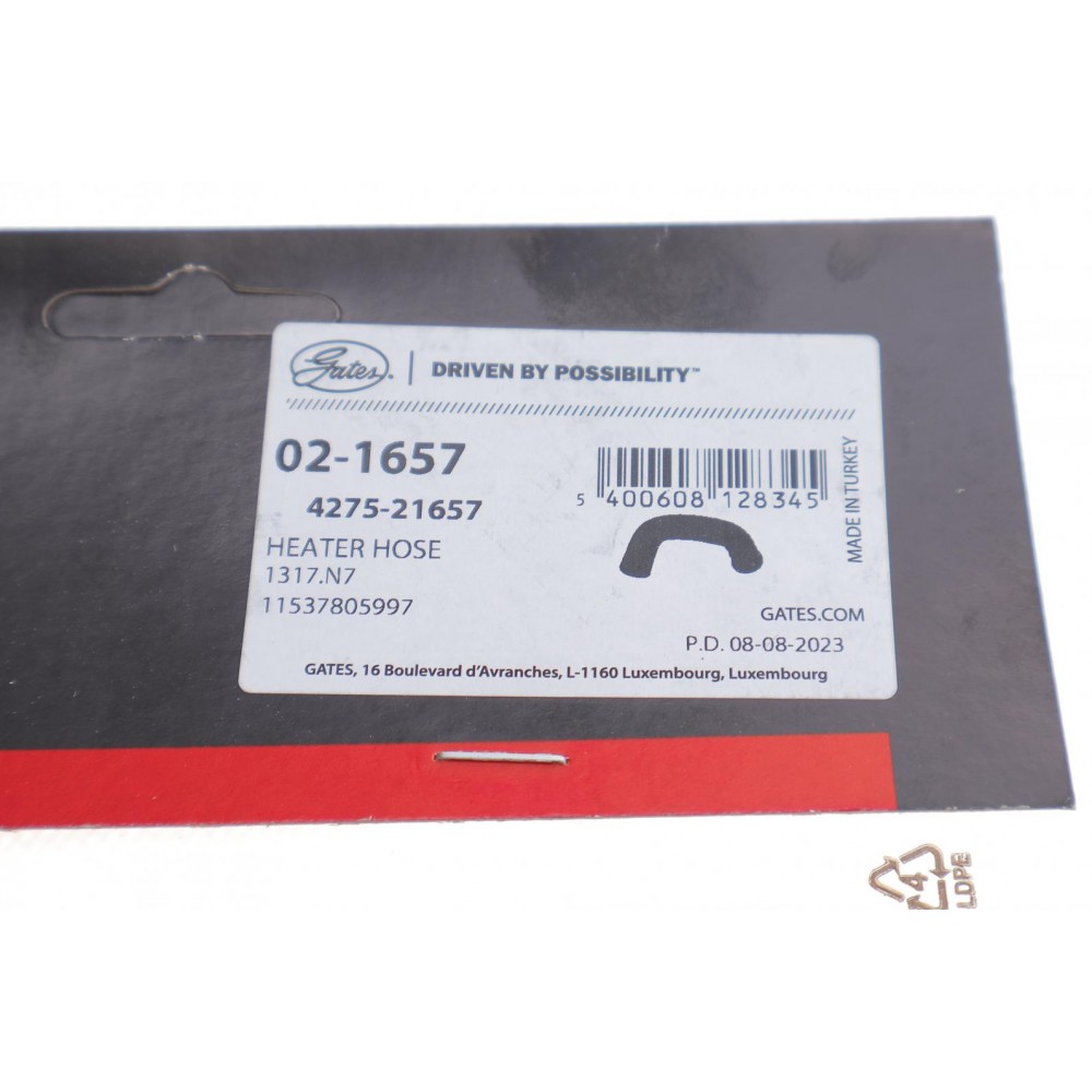 Патрубок радіатора Citroen Berlingo/Peugeot Partner 1.6 HDI 96-11