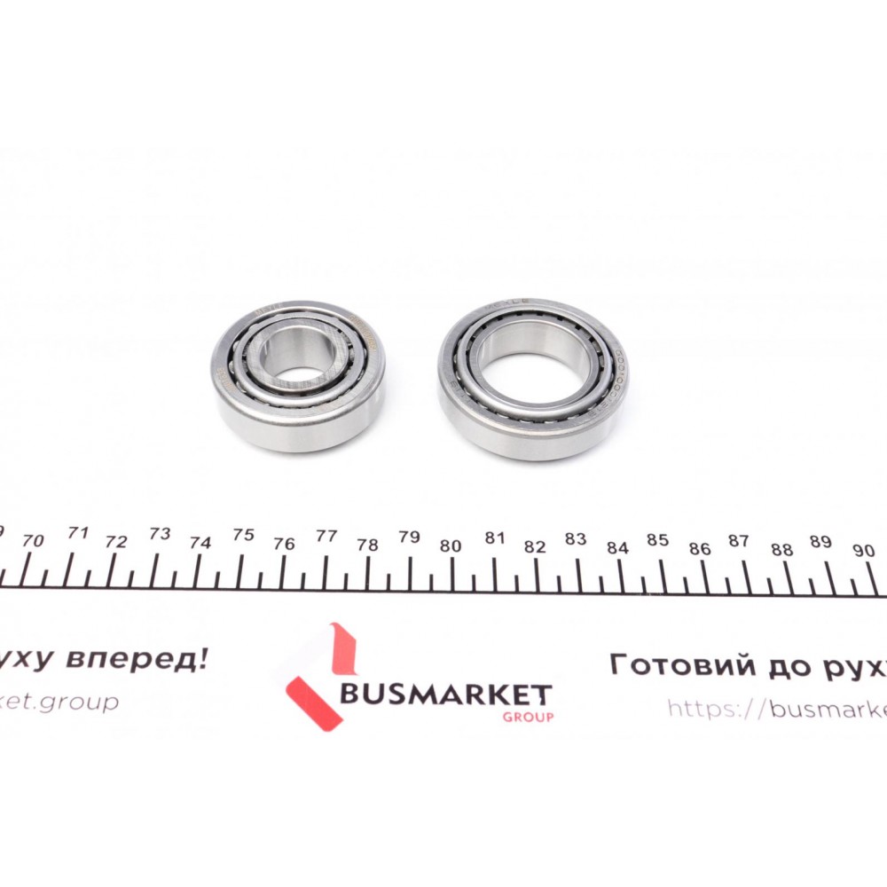Підшипник маточини (задньої) VW Caddy II 92-04 (29x50x14.73/19x45x17) (к-кт)