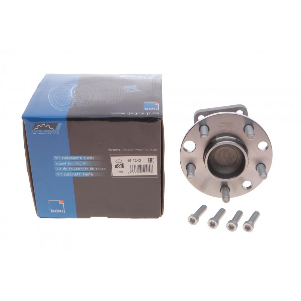 Підшипник маточини (задньої) Ford Mondeo III 00-07 (+ABS) 5 отв.(к-кт)