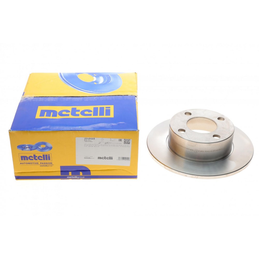 Диск гальмівний (задній) Audi 80 86-96/Audi 90 84-91/Audi 100 82-90 (245x10) (повний)