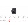 Втулка стабілізатора (переднього) Opel Vectra A 88-95 (d=22mm)