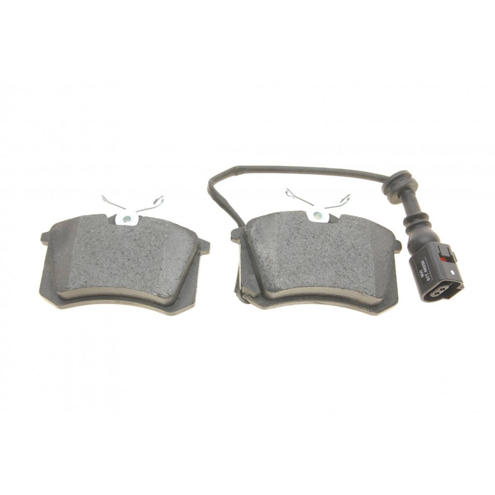 Колодки гальмівні (задні) VW Polo 01-/Skoda Fabia 99-08/Seat Cordoba/Ibiza 02-09 (Trw) (+ датчик)