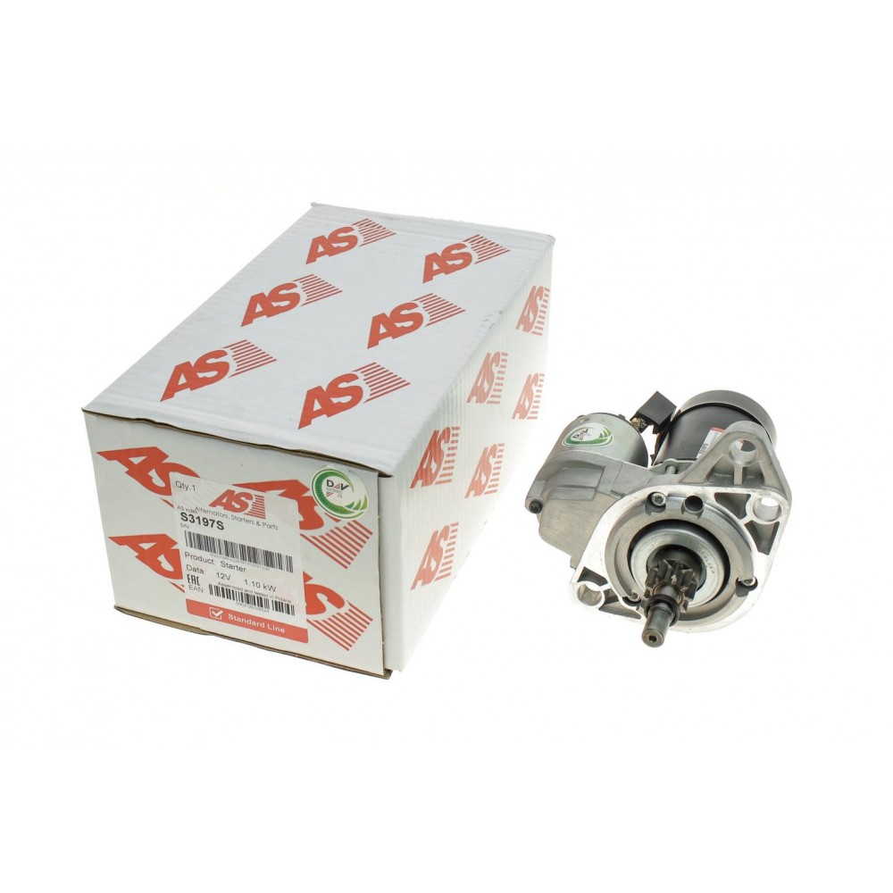 Стартер VW Caddy I/II 82-00/T4 90-03 (12V/1.1kw) (z=9)