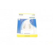 Автолампа W5W 24V 5W W2.1x9.5d (без цоколя) (блістер/к-кт 2шт)