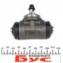 Циліндр гальмівний (задній) Citroen Berlingo/Peugeot Partner 1.1-2.0HDi 96- (d=22.2mm)