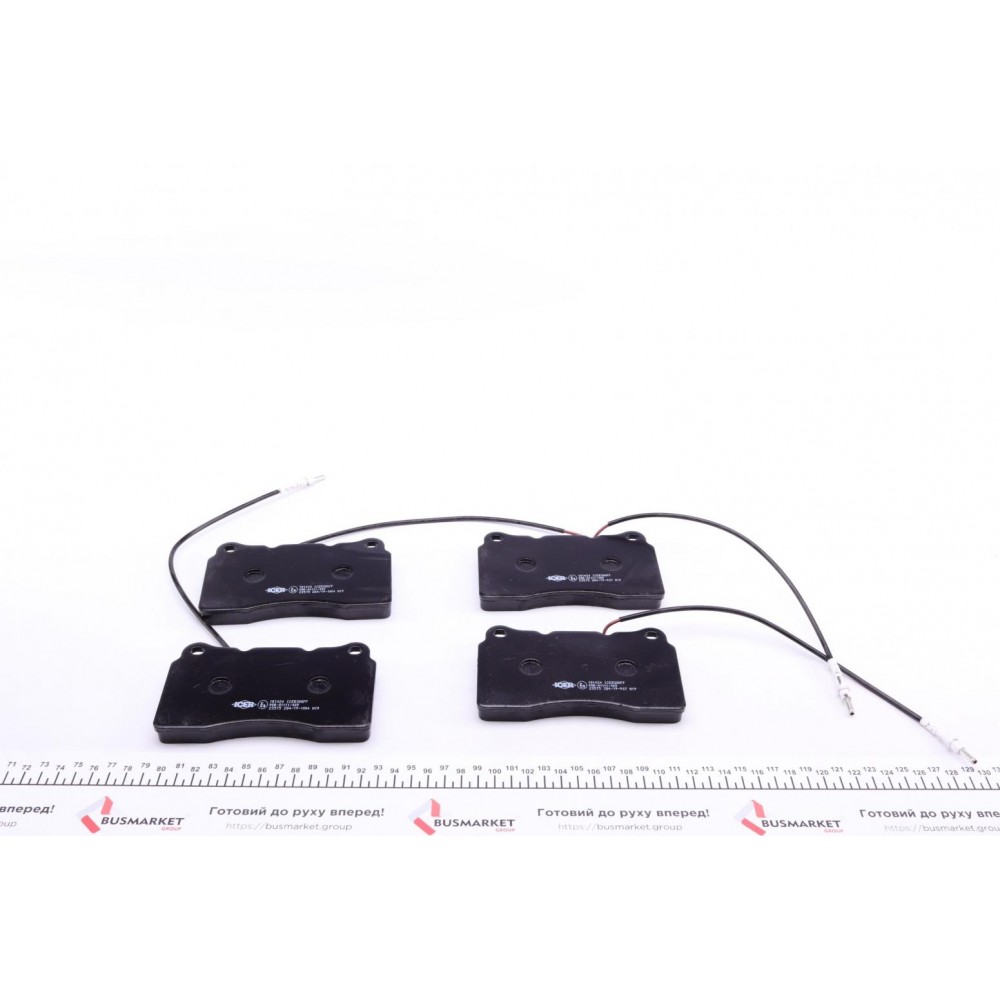 Колодки гальмівні (передні) Citroen C8 02-/Peugeot 208 12-/ 3008 09-17/ 607/807 02- (з датчиками)