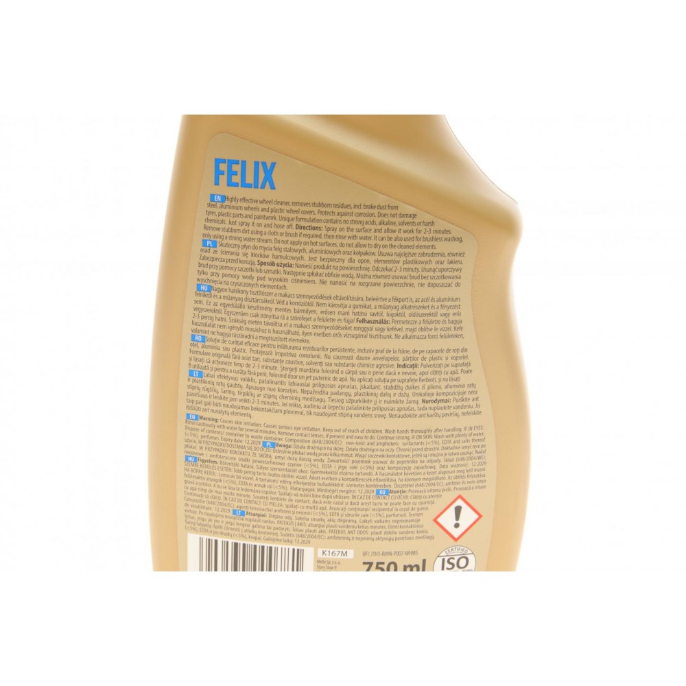Засіб для очистки дисків Felix (770ml)