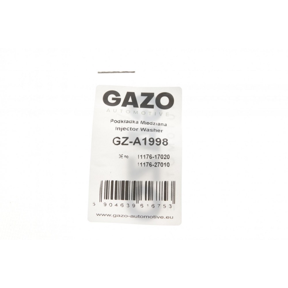 Шайба під форсунку Toyota Land Cruiser 4.2 90-07/Rav4 2.0D 01-05