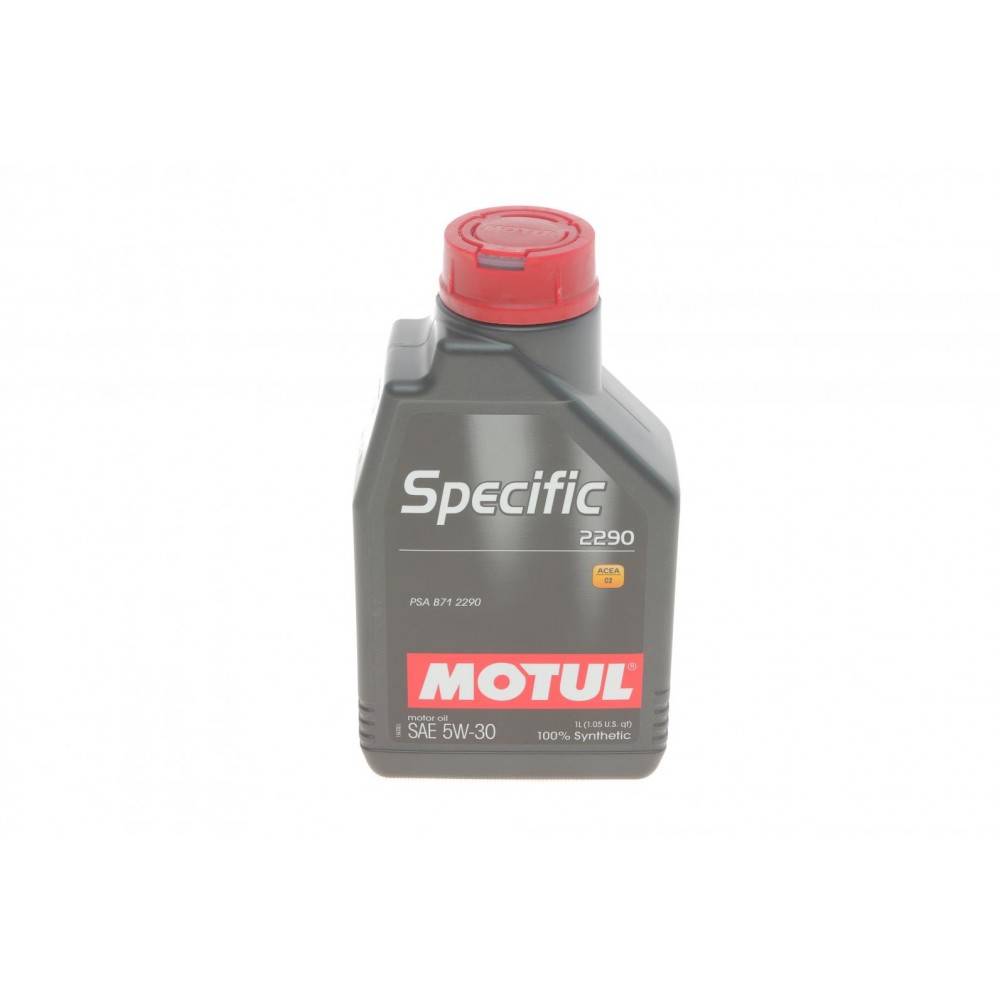 Олива 5W30 Specific 2290 (1л) (ACEA C2/PSA B71 2290) (109324) знято з виробн/заміна на 814101