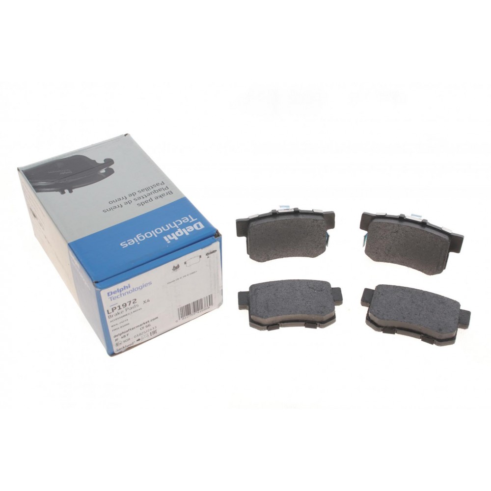 Колодки гальмівні (задні) Honda Accord IV/V/VI/VII 89-12/Civic VI/VII/VIII 94-/CR-V 01-07