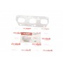 Прокладка колектора випускного Audi A3/TT/VW T5/Golf V 3.2 00- (4-6 циліндр)