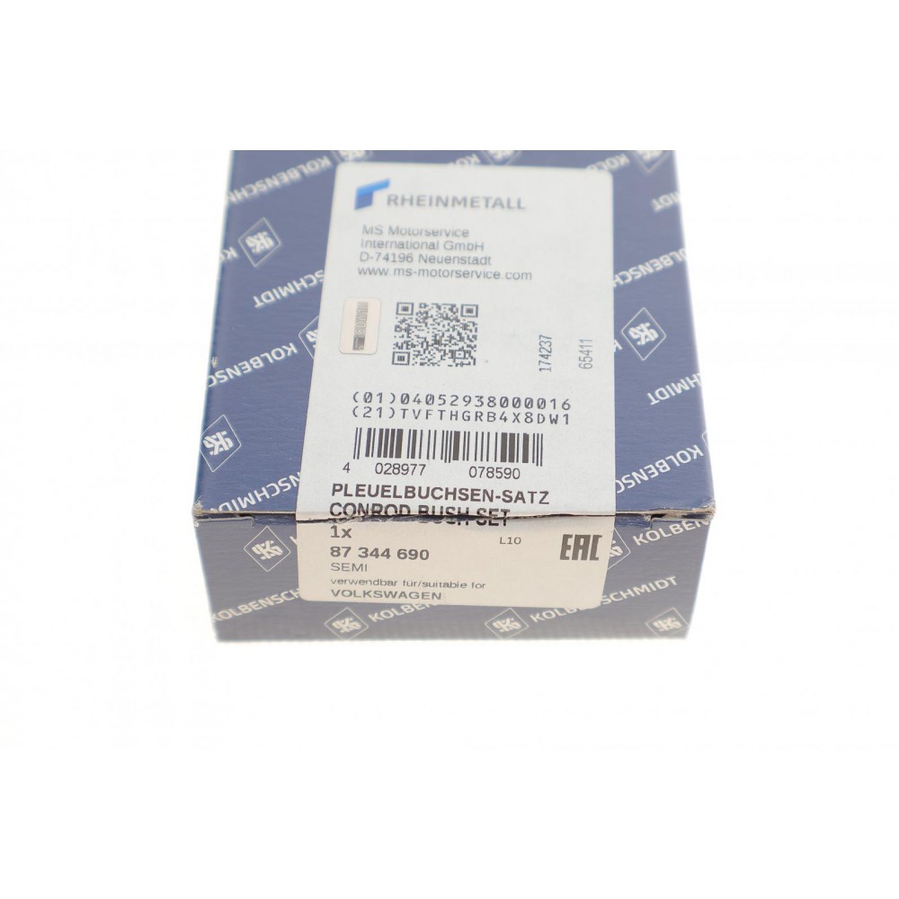 Втулка шатуна VW LT 28-55 2.4 D 78-92 /T3 1.6-1.7 D 81-92 (d=24mm) (к-кт 4шт)