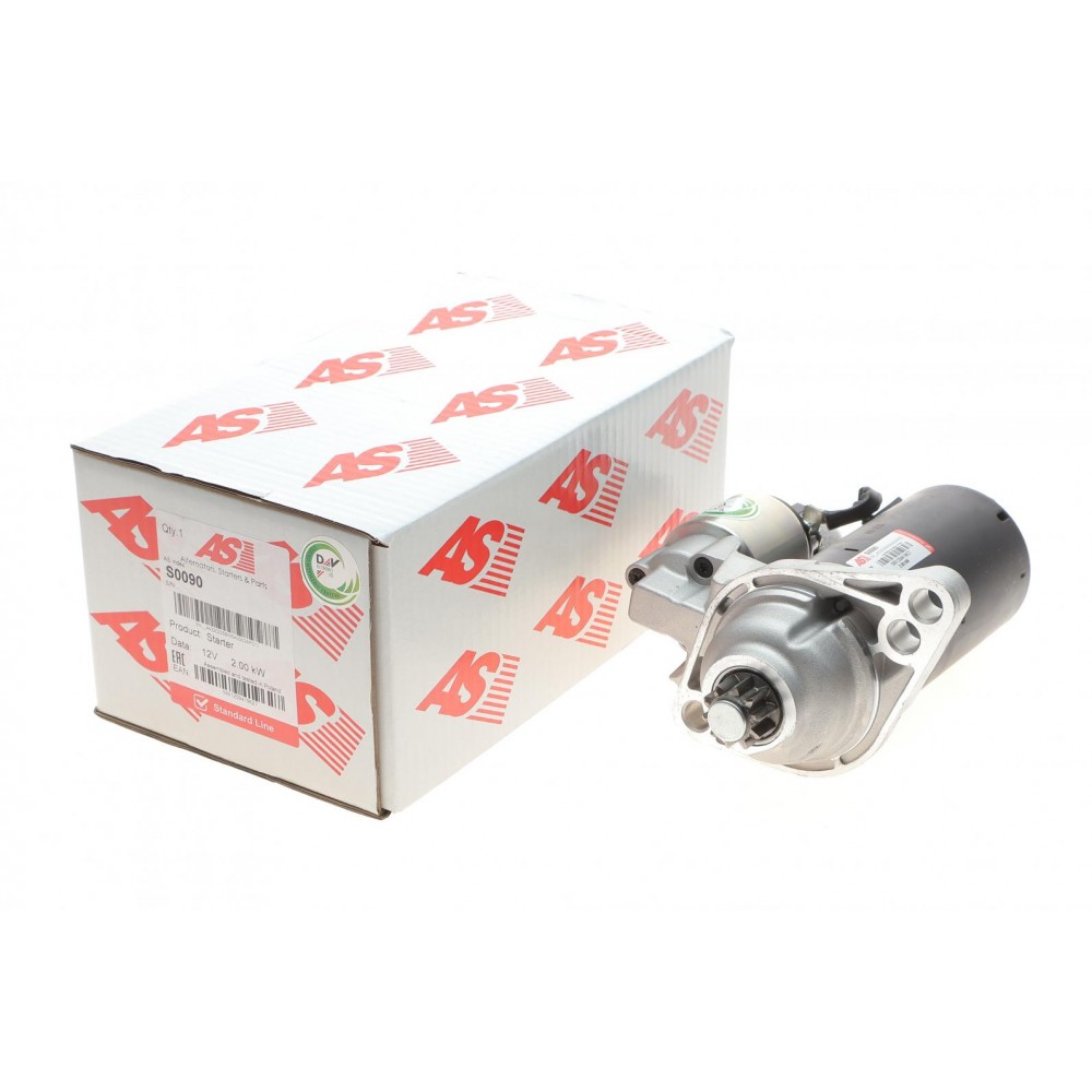 Стартер VW Caddy/T5 1.9TDI 03-/Skoda Fabia 1.4-1.9 D 03-10/Seat Altea 1.4-2.0 D 04- (2kw)  (z=10)