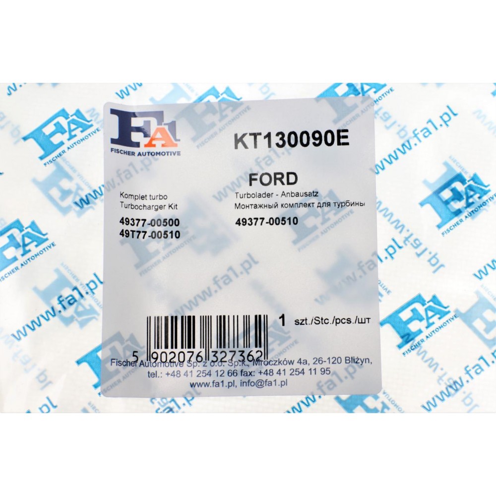 Комплект прокладок турбіни Ford Transit 2.4 TDCi 04-06