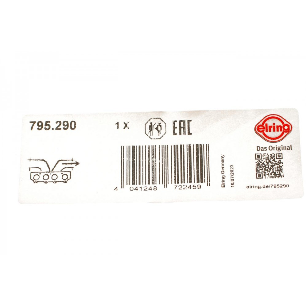 Прокладка колектора випускного Hyundai Sonata/ix55/Kia Sorento 3.3/3.8 05- (L)