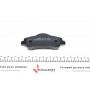 Колодки гальмівні (передні) Citroen C4/Peugeot 308 II/SW 13- (Mando)