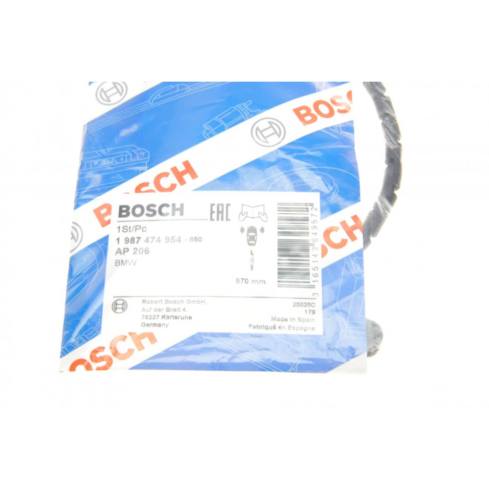 Датчик зносу гальмівних колодок (передніх) BMW 7 (E38) 94-01 (L=570mm)