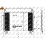 Радіатор кондиціонера (з осушувачем) Toyota Yaris 1.0/1.3VVT-i 05-11