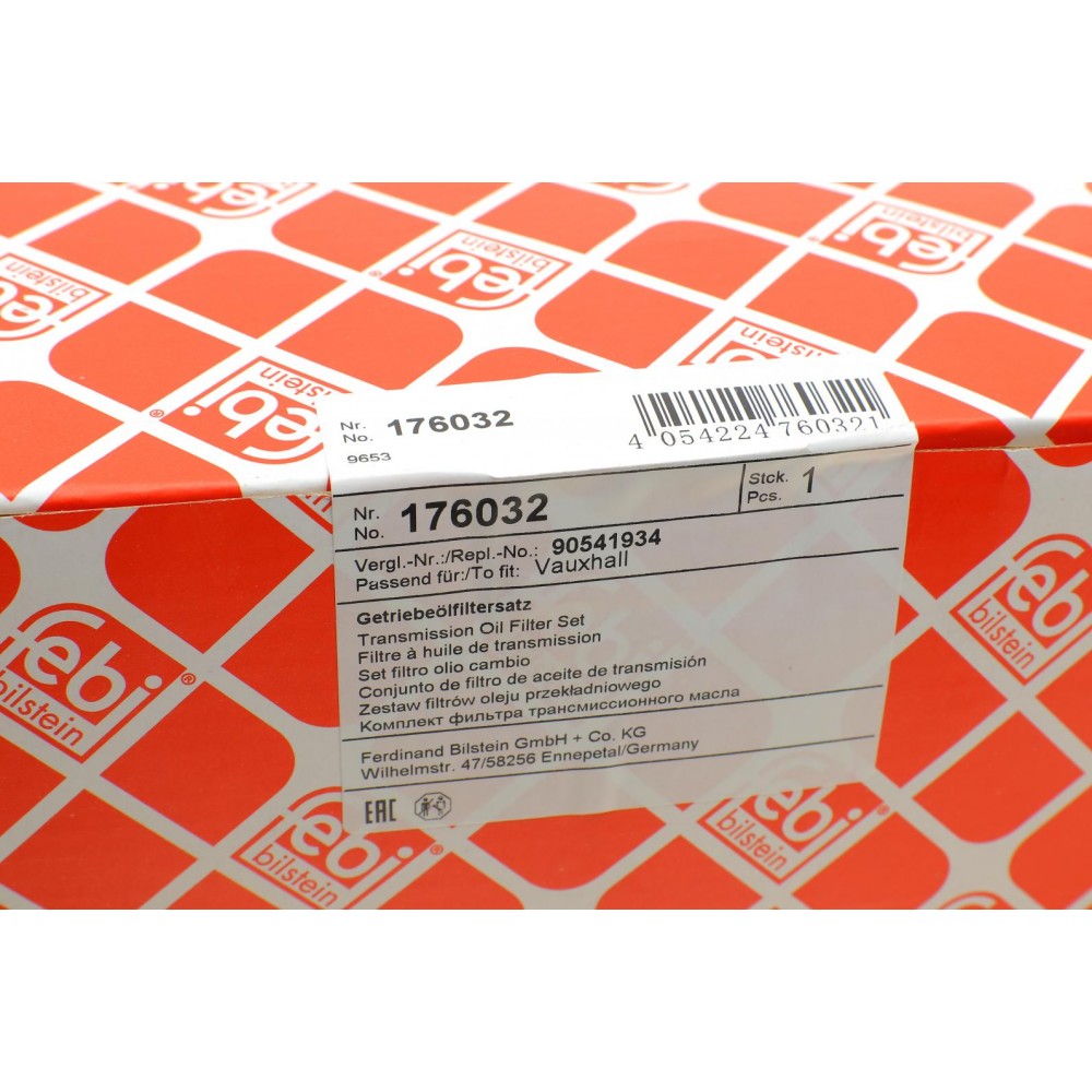 Фільтр АКПП Opel Astra F/G/Vectra A/B 91-05 (з прокладкою)