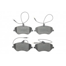 Колодки гальмівні (передні) Citroen C5 08-/C6 05-12/Peugeot 407 04-10/607 00-11 (+датчики) 