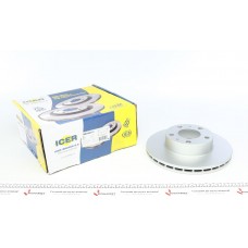 Диск гальмівний (передній) Citroen Jumper/Fiat Ducato/Peugeot Boxer 1.4t 94- (280x24) (з покр) (вент)