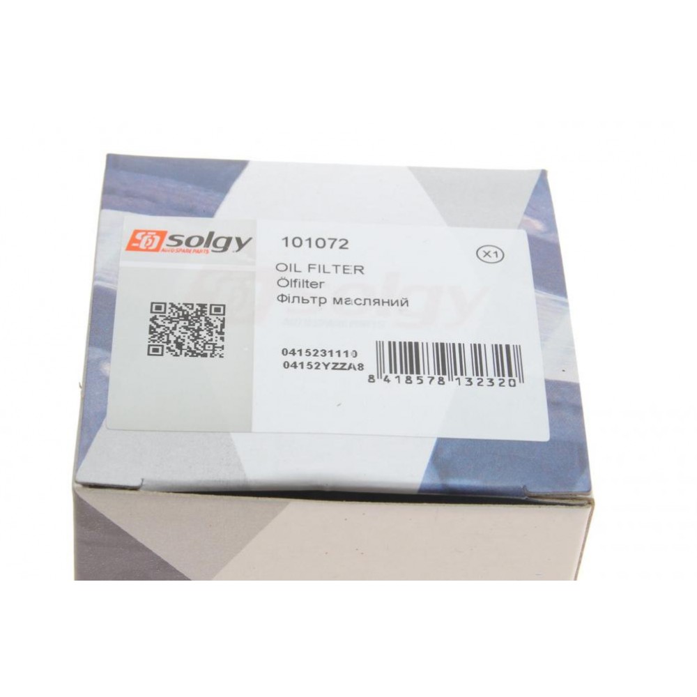 Фільтр масляний Lexus RX/NX 2.0-3.5 08-/Toyota Rav 4 2.5 Hybrid 15-