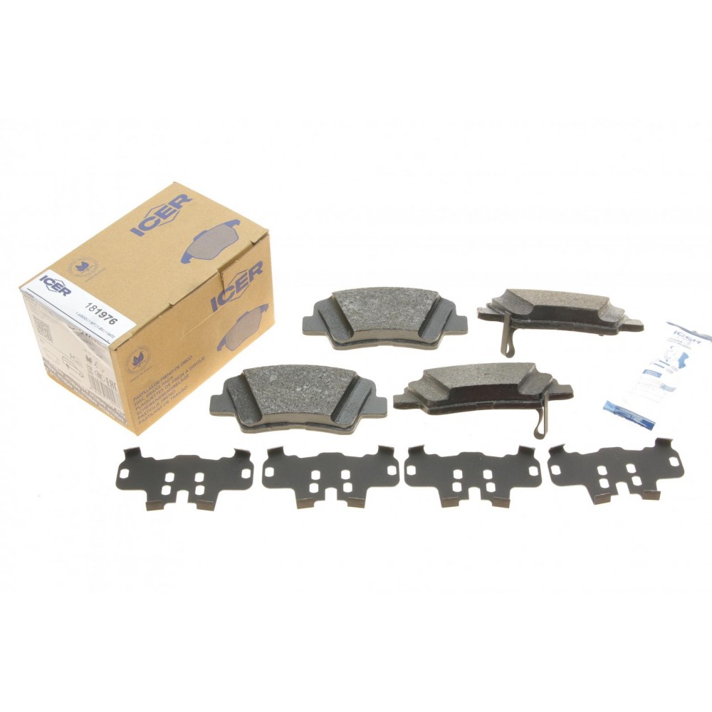 Колодки гальмівні (задні) Hyundai Tucson 04-/Elantra/Sonata 05-15/i40/Grandeur/Kia Optima/Soul 10-