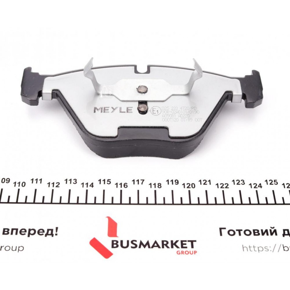 Колодки гальмівні (передні) BMW 5 (E60)/6 (E64)/7 (E65) 01- (Ate)