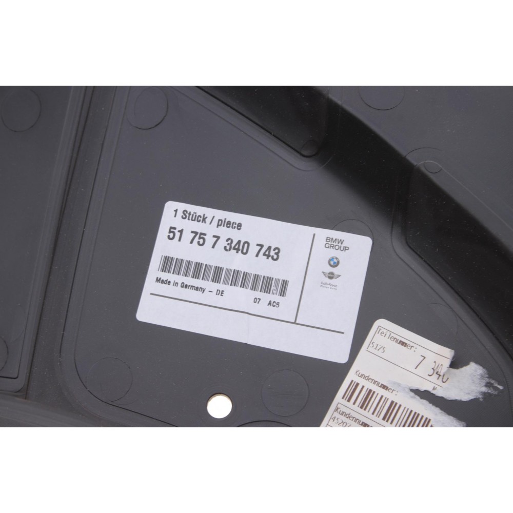Захист арки колеса (переднього) BMW 5 (G30/F90) 16- (L)