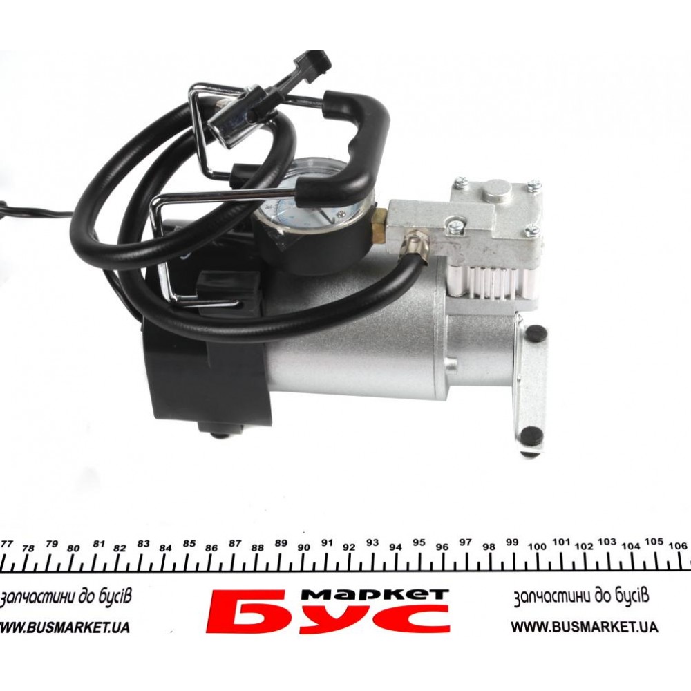 Компресор автомобільний 12V/144W/9.6 BAR (аналоговий манометр PSI/бар)