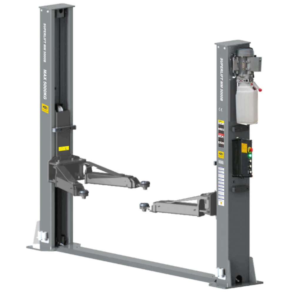 Підйомник двостійковий MM Superlift 5000B 380В з нижньою синхронізацією (без монтажу)