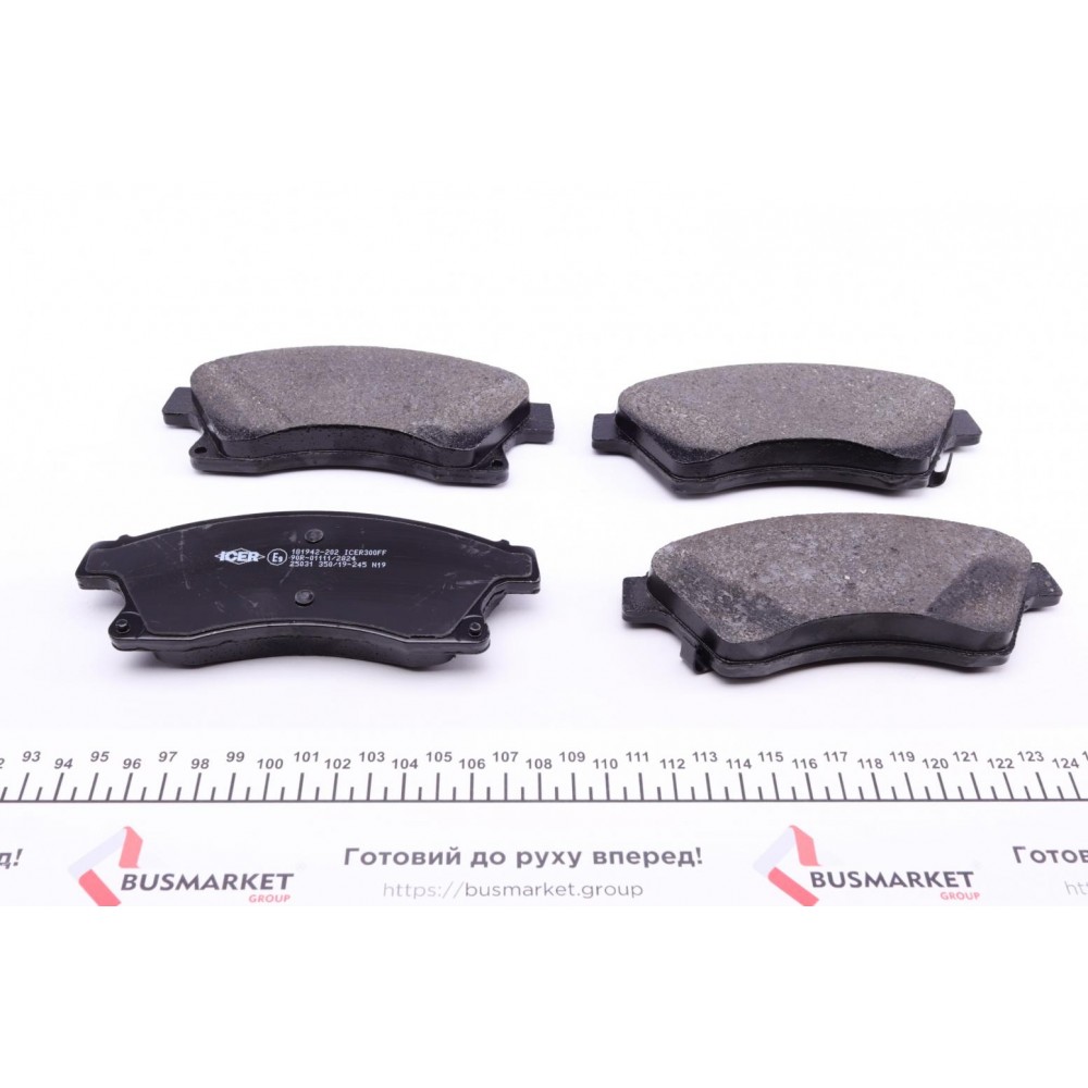 Колодки гальмівні (передні) Chevrolet Aveo I/II 11-/Cruze/Opel Astra H/J 09-/Nissan Rogue 10-13