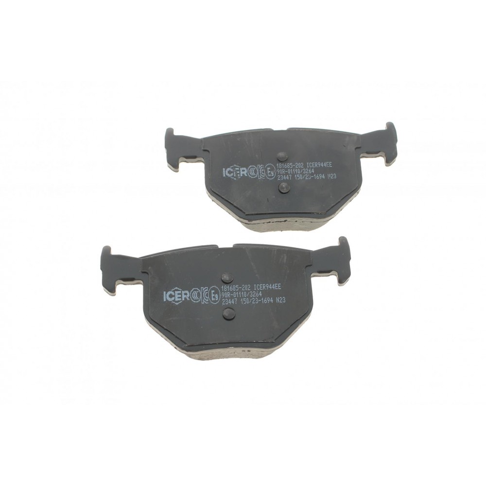 Колодки гальмівні (задні) BMW X5 (E70) 06-13/(F15/F85) 13-18/X6 (E71/E72) 08-14/(F16/F86) 14-19