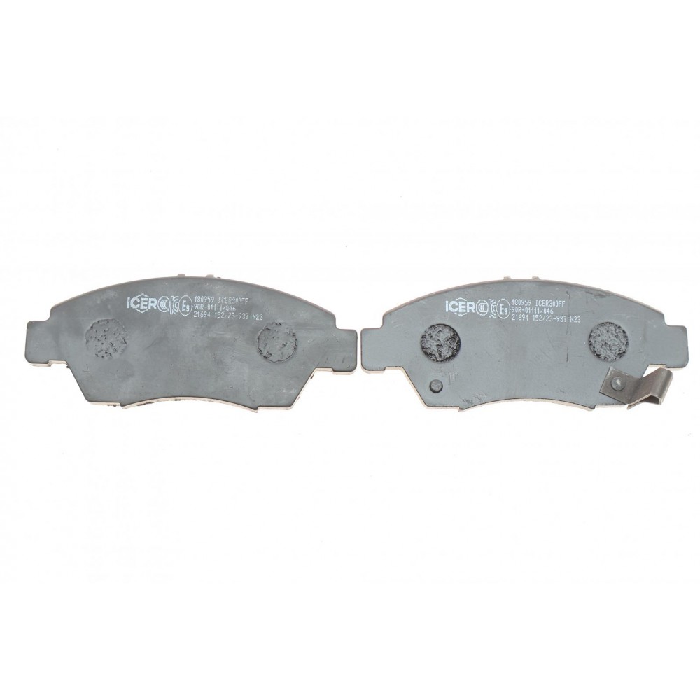 Колодки гальмівні (передні) Honda Civic V/VI/VII 91-05/CRX III 92-98/Jazz 08-14