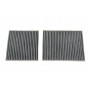 Фільтр салону Citroen C3 09-/C4 Cactus/Peugeot 2008 13-/207 06-15/208 12- (к-кт 2шт.) (вугільний)