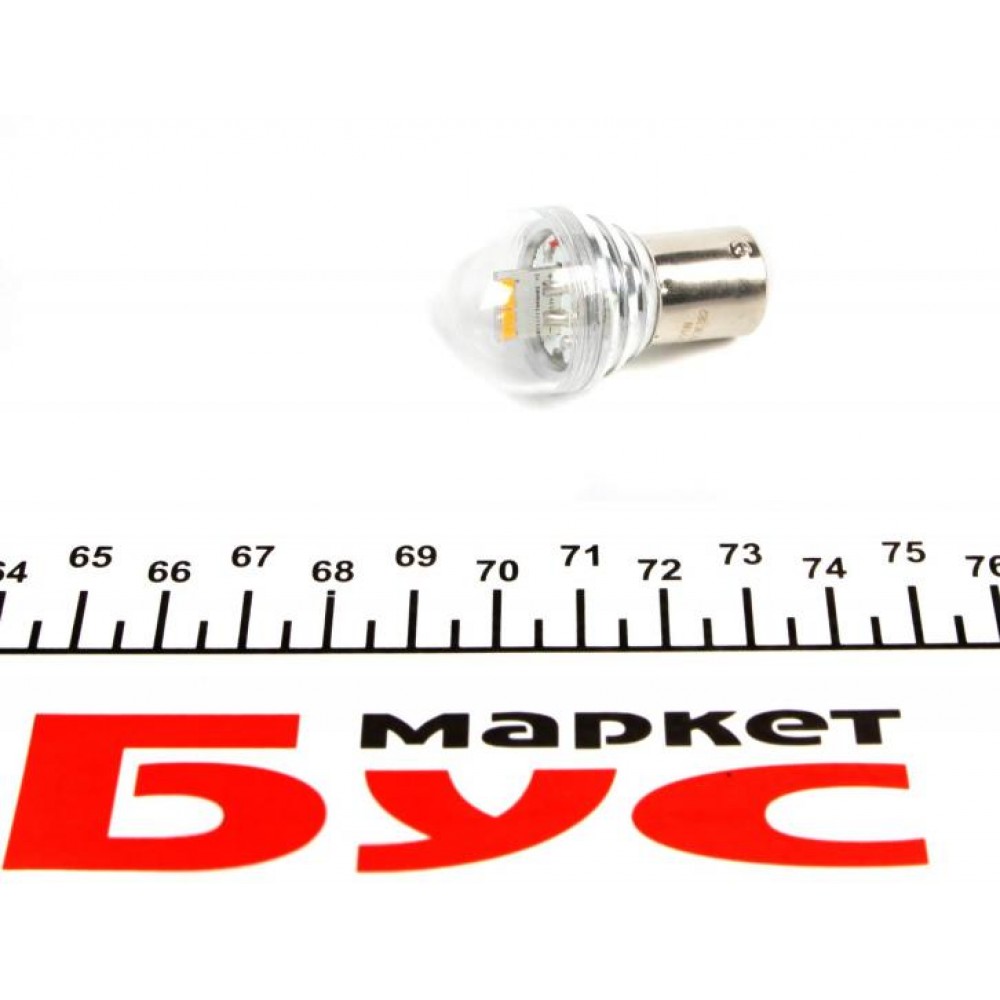 Автолампа P21W 12V 1W BA15s Filament LED (3000K/390 lumen/3x Long Life) (2шт.)