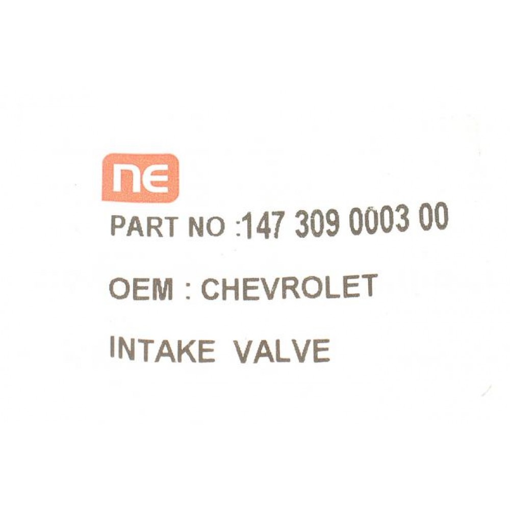 Клапан (впуск) Chevrolet Aveo/Lacetti 1.4 16V 06- (28.55х5.98х101.65) = 5614020000