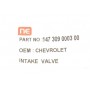 Клапан (впуск) Chevrolet Aveo/Lacetti 1.4 16V 06- (28.55х5.98х101.65) = 5614020000