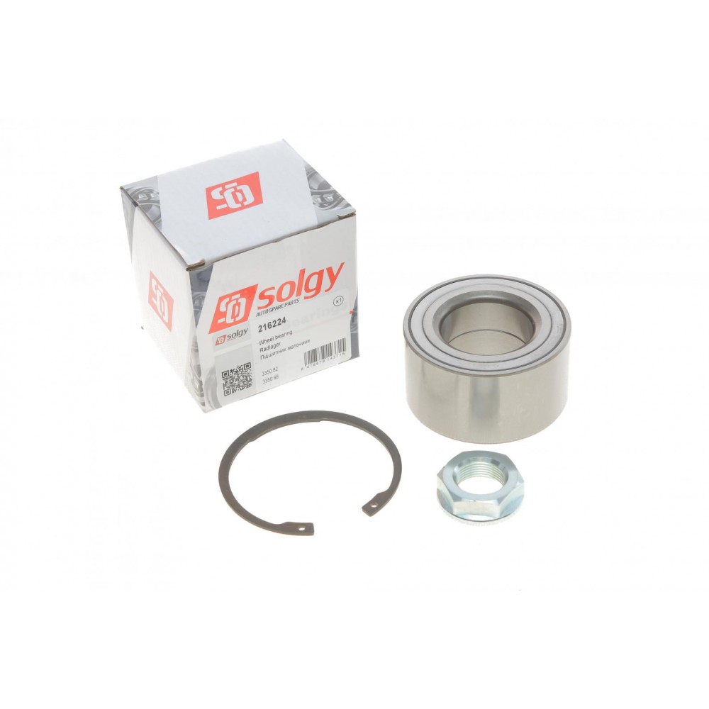 Підшипник маточини (передньої) Citroen C4/C5/C6 05-/Peugeot 407/607/308/508 04-(+ABS) (45x83x44) (к-кт)