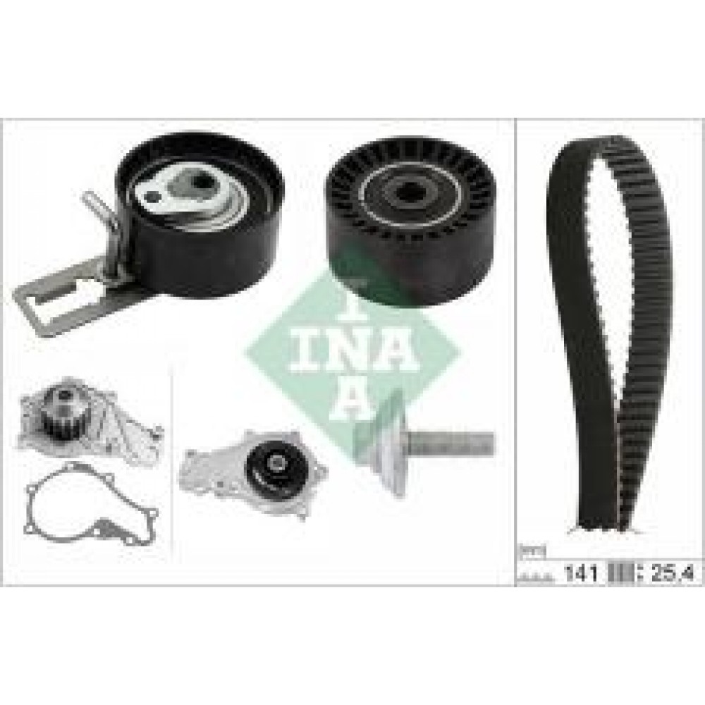 Комплект ГРМ + помпа Ford Transit Courier 1.6 TDCi 14- замінений на 530 0578 30