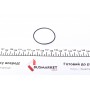 Прокладка кришки клапанів Renault Laguna 2.0 16V/2.5 95-01, N7Q/N7U