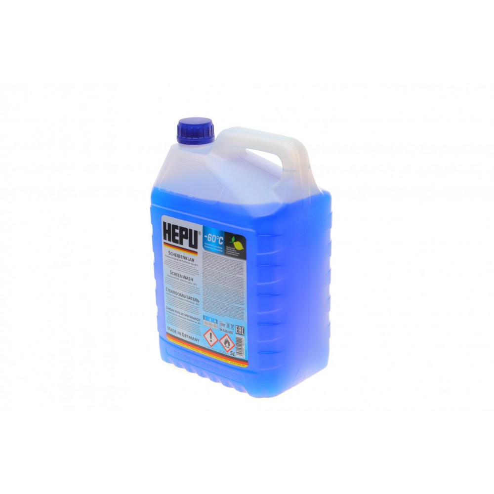 Омивач скла зима (5L) (-60°C) HEPU (1:1 -20°C)