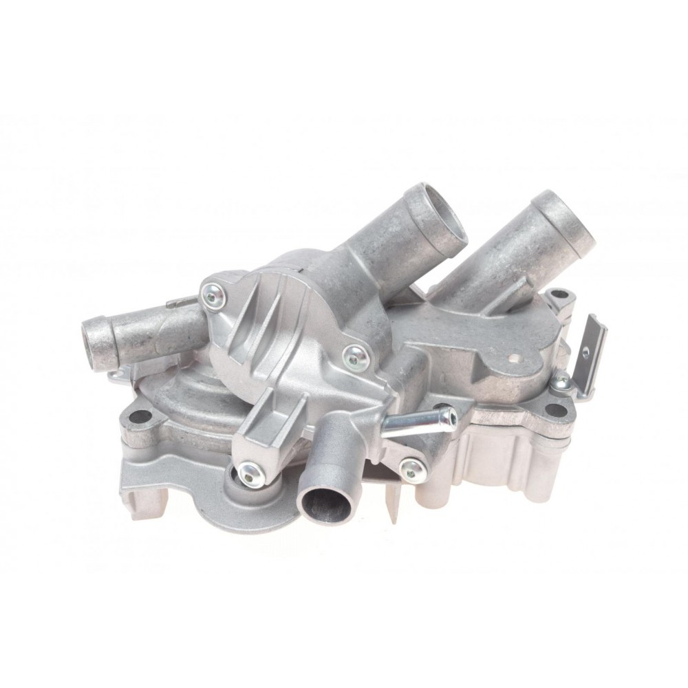 Помпа води Audi/Seat/Skoda/VW 1.0-1.4TSI/1.4-1.6 13- (28z)(B/B)(6 лоп)(з корпусом і 2 термостатами)