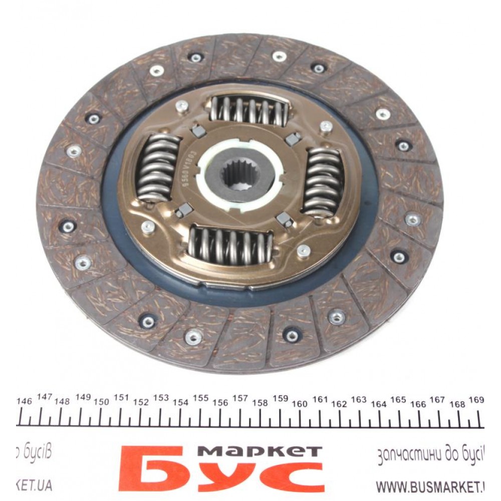 Комплект зчеплення Fiat Scudo/Ducato 2.0 JTD 01- (d=228mm) (+вижимний)