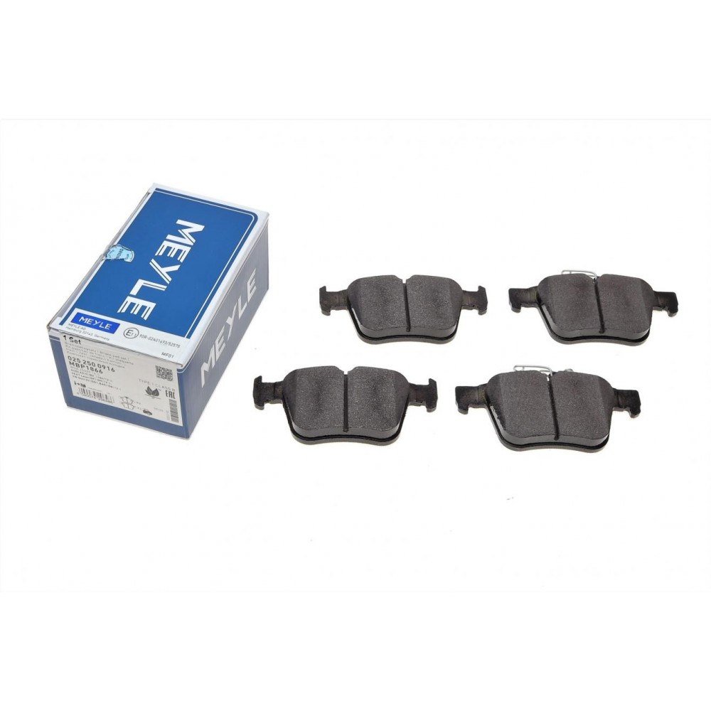 Колодки гальмівні (задні) Audi A3/VW Golf/Touran/Passat VI 1.0-2.0TDI/Skoda SuperB 12-(ATE)