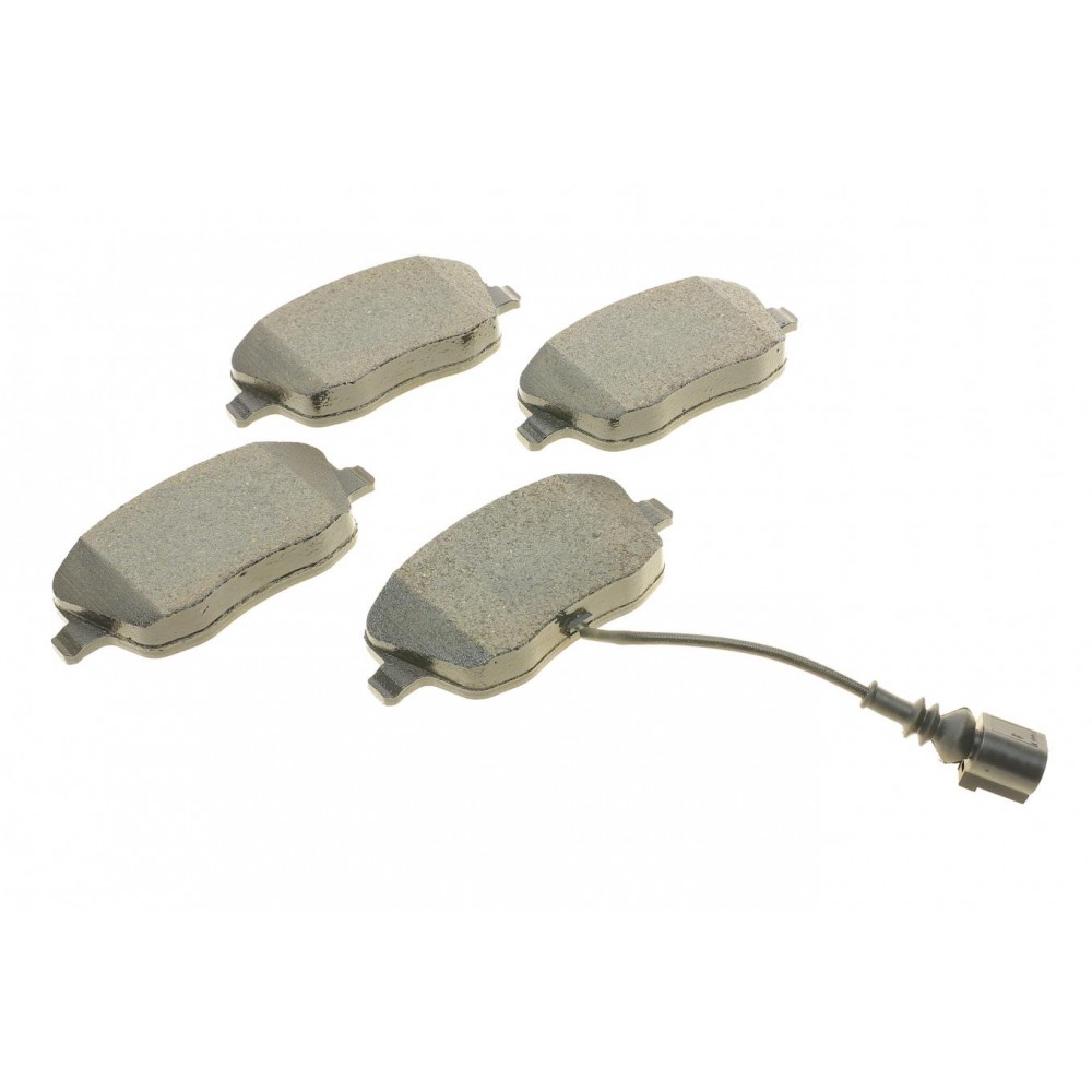Колодки гальмівні (передні) Seat Ibiza/VW Polo 01-09/Skoda Fabia 99-14/Roomster 06-15 (+датчик)